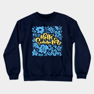 Hello summer Crewneck Sweatshirt